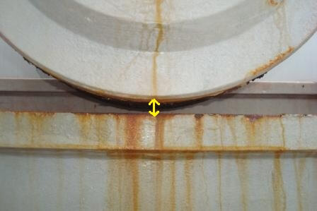 Wheel Not Resting On Trackway