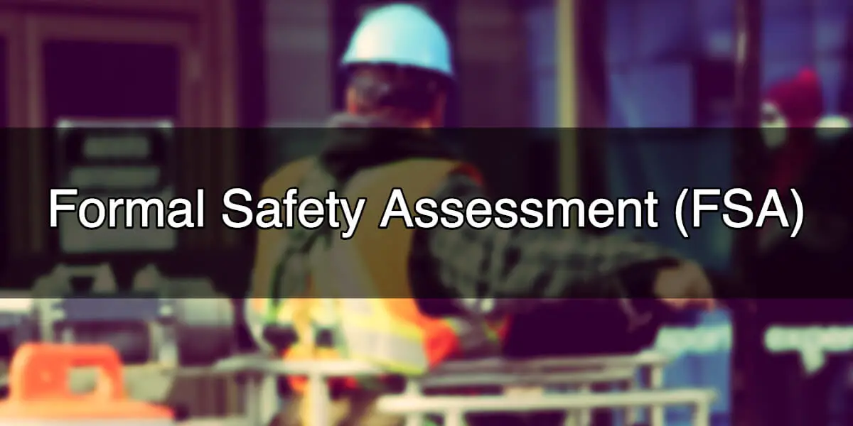 Formal Safety Assessment Fsa Guidelines For Use In Imo
