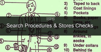 Search Procedures & Stores Checks – ISPS (Merchant Ships)